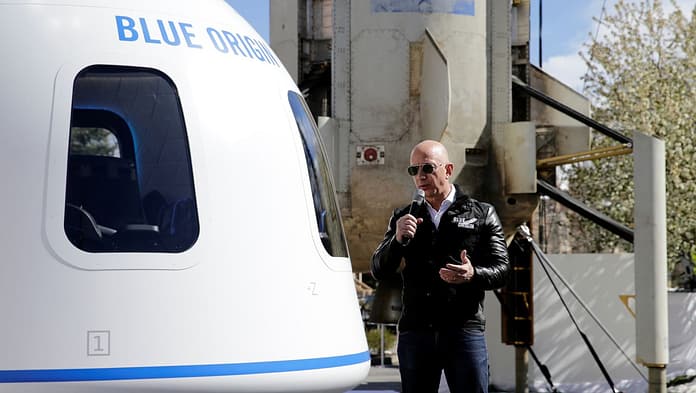 Jeff Bezos wants to be shot in space in July

