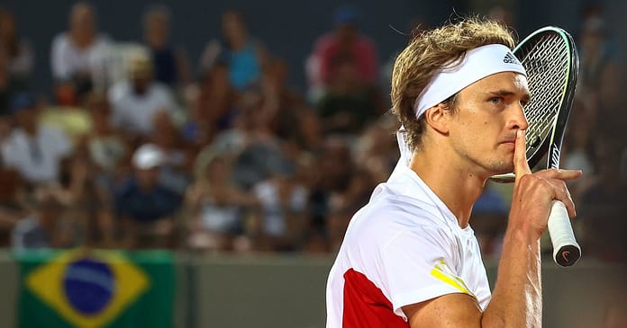 Alexander Zverev has been on probation for a year

