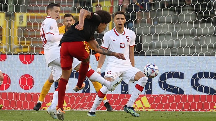 Ukraine starts happily: Belgium turns against Poland in Nations League

