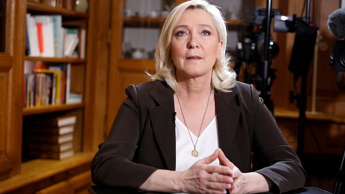 During her time in the European Parliament: Le Pen was said to have embezzled 600,000 euros

