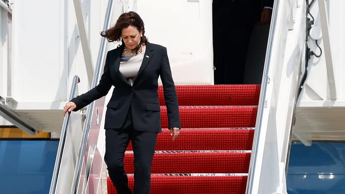 USA: Incident During US Vice President Harris's Trip - 