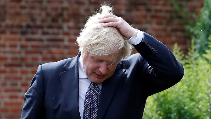 A private party instead of a crisis team: Boris Johnson is making his country sweat

