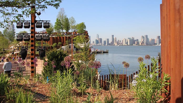Welcome to Little Island: New York opens new park on stilts

