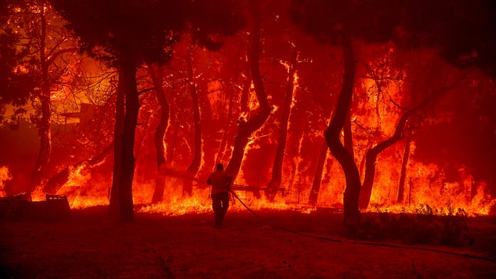 Southern Europe: Greece and Tenerife fires

