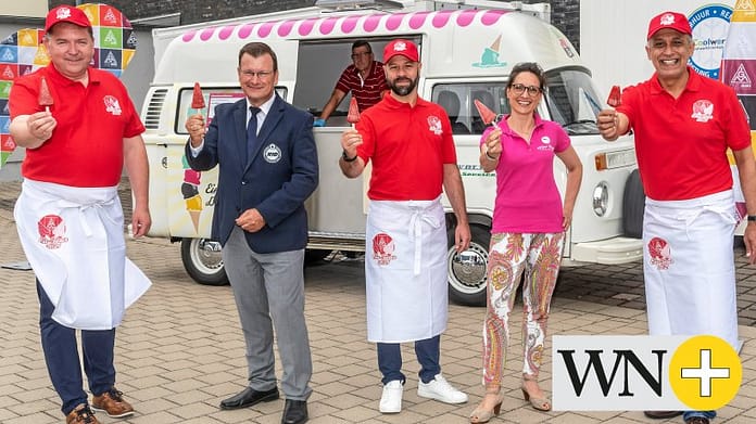 75,000 ice creams in 75 hours: IG Metall begins a world record attempt


