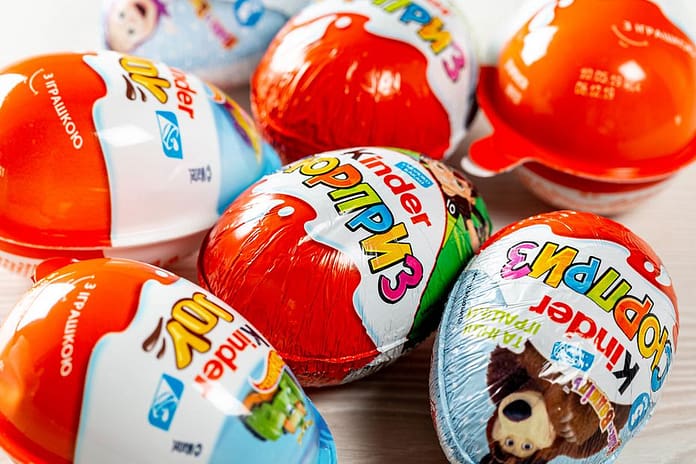 Kinder chocolate recall extended to all products, regardless of

