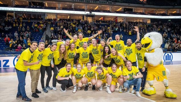 Double victory on Good Friday: Alba women up, men defeat Ulm - Sport

