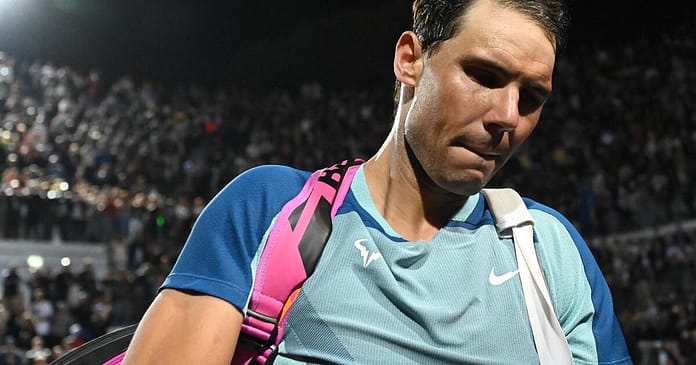 Rafael Nadal's permanent injury threatens his start in Paris

