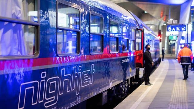 New night trains from December 13, 2021

