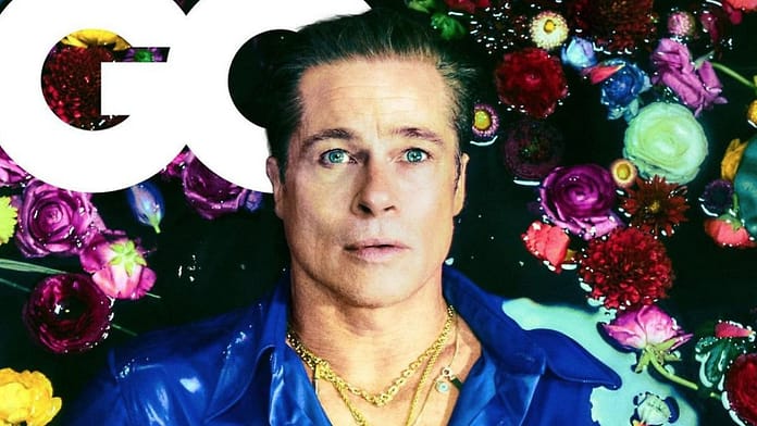 'Like Ray Liotta in an open coffin': GQ cover with Brad Pitt causes a stir

