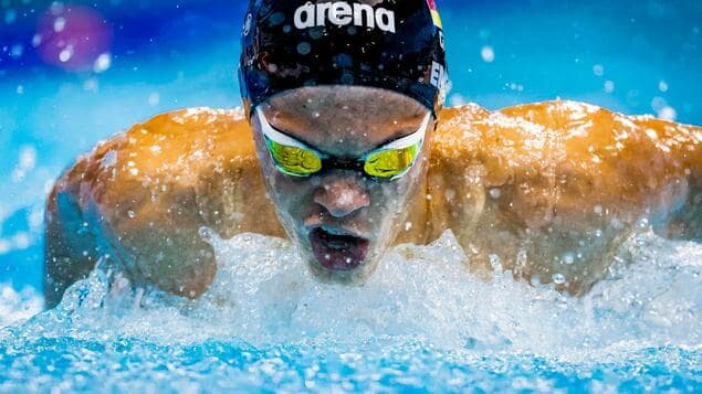 Paralympic debut: Talieso Engel in the 400m freestyle final

