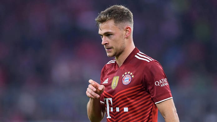 Joshua Kimmich before returning to the team

