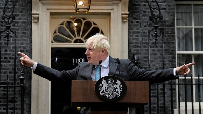 Highly circulated in the bookmakers: Boris Johnson is gathering his forces

