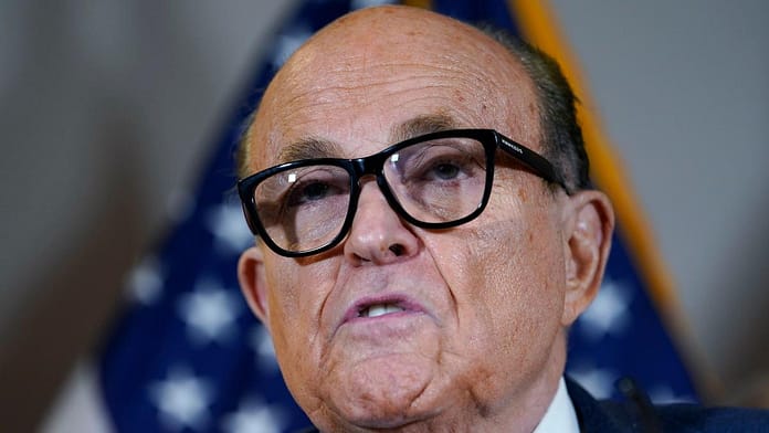 Rudy Giuliani: Investigators are searching the residence of Trump's attorney

