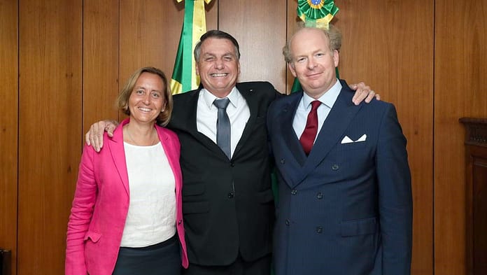 Brazil: Jair Bolsonaro receives Beatrix von Storch (AfD)

