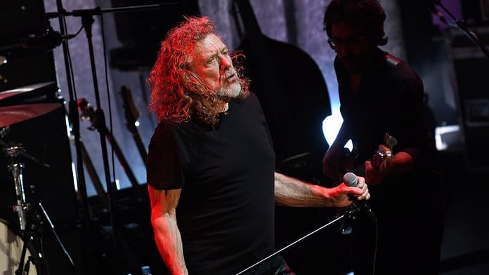 Robert Plant and Alison Krause in harmony

