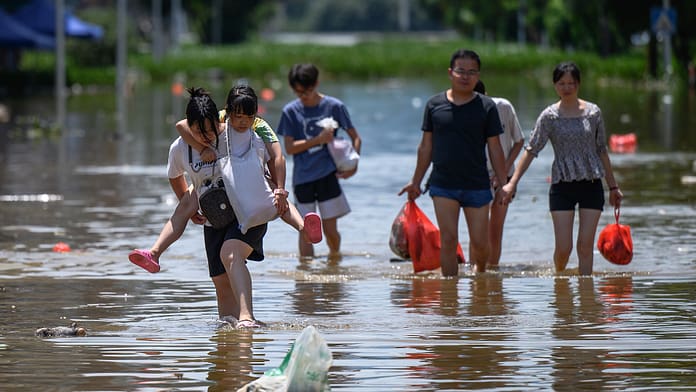 Severe weather in China: Record temperatures, record floods

