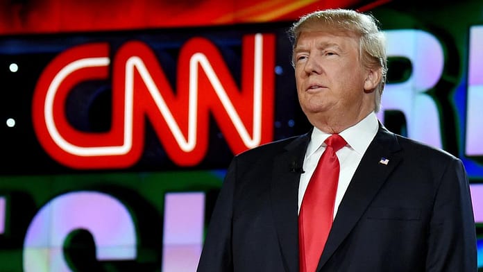 Trump: Ex-US president sues CNN for defamation

