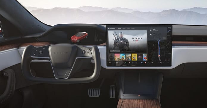 The new Teslas is only available with steering wheel yoke

