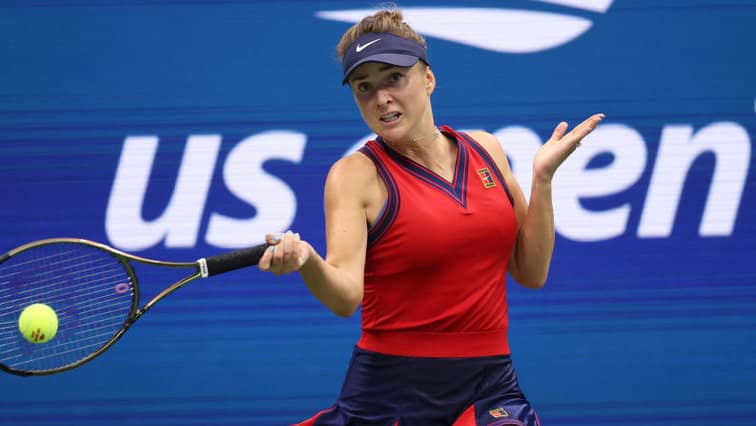 Elena Svitolina advanced to the quarterfinals of the US Open 2021
