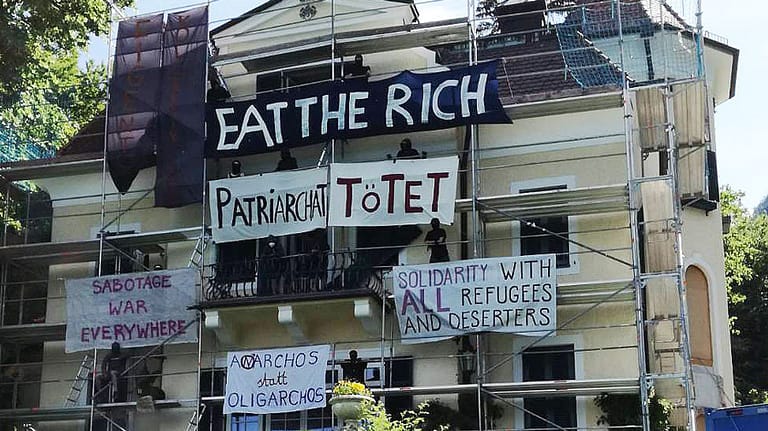 Austria: Activists occupy an alleged oligarchic villa