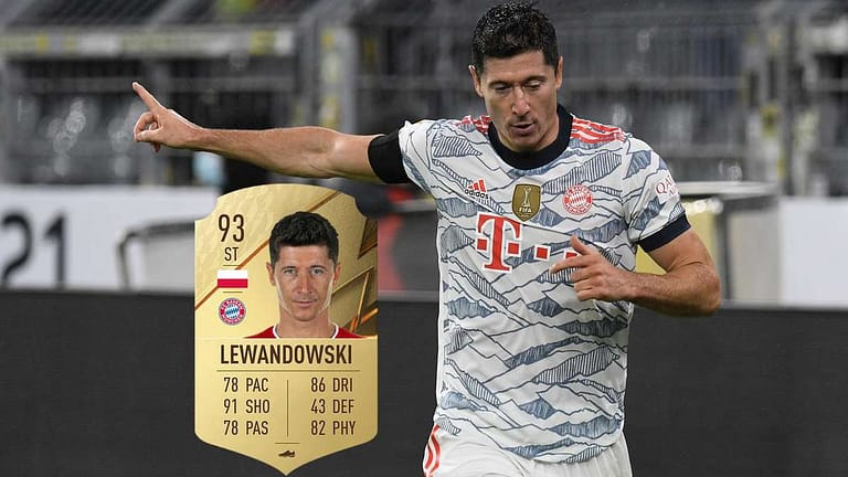 FIFA 22: Top 10 FUT Cards Leaked – Robert Lewandowski is now the best player