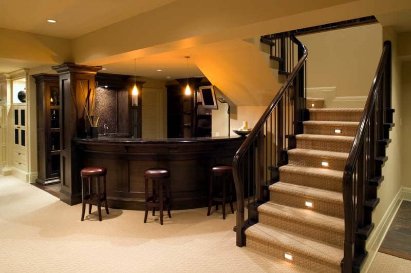 bar basement luxury estate home