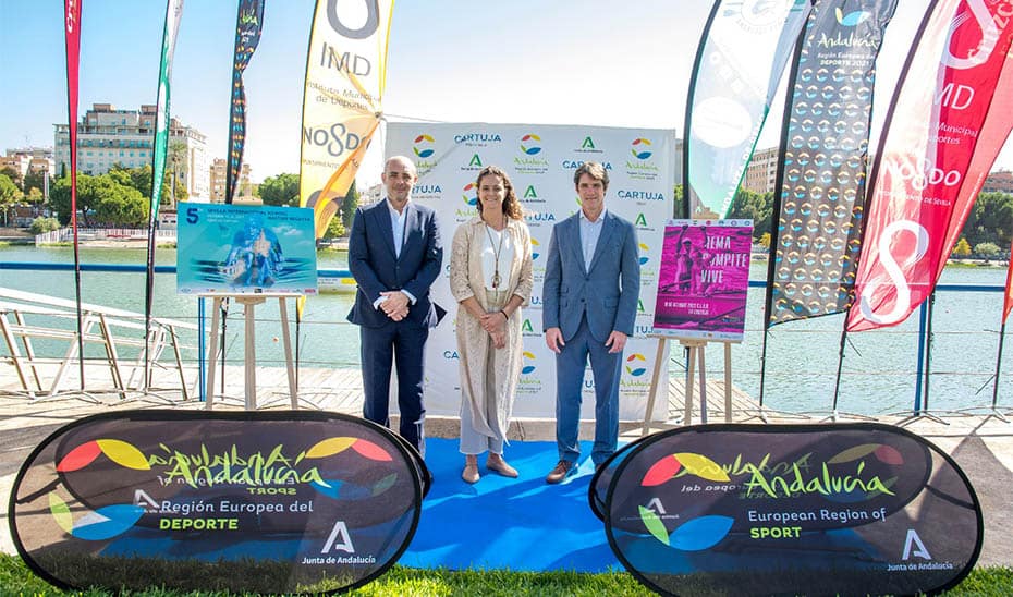 Over 450 athletes from eight countries participate in the V Seville International Rowing Masters Regatta