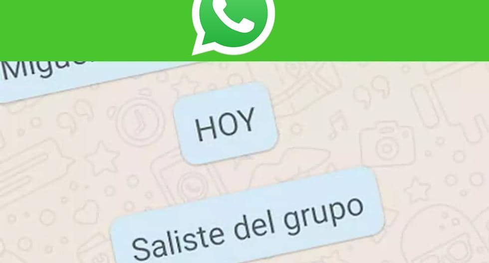 WhatsApp |  How to leave a group unnoticed |  Applications |  Applications |  Smartphone |  Mobile phones |  trick |  Tutorial |  viral |  United States |  Spain |  Mexico |  NNDA |  NNNI |  SPORTS-PLAY