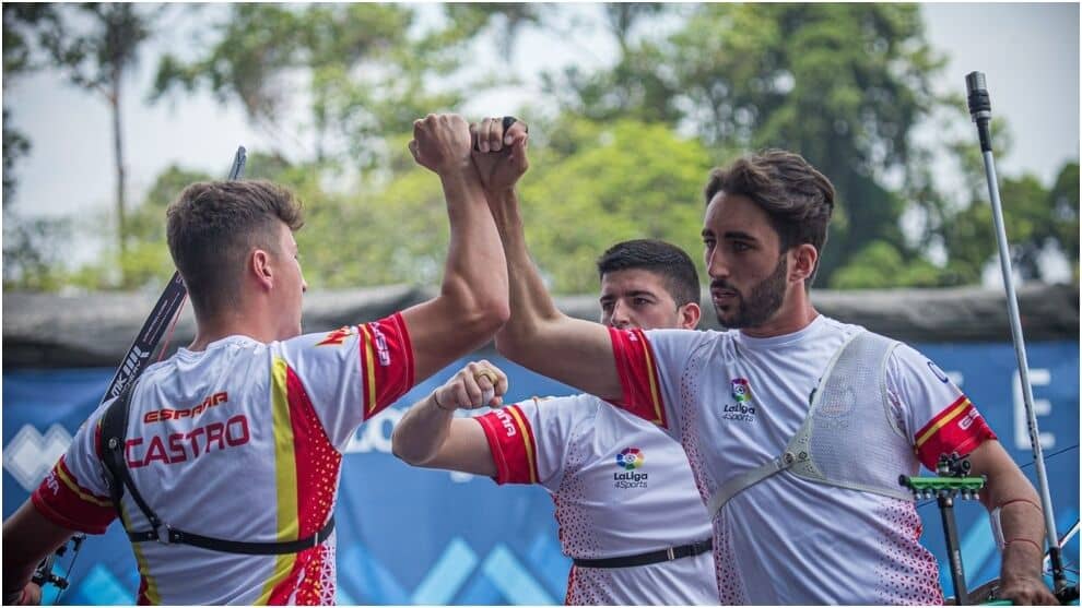 Archery: historic gold for Spain's Renewable Arch team at the World Cup