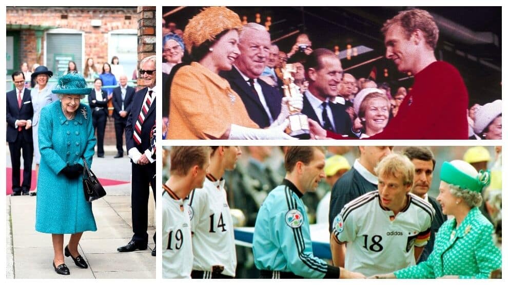 Euro 2021: Elizabeth II and football: goalkeeper steps, coronation and 1953 FA Cup, hands Moore, Cesc...