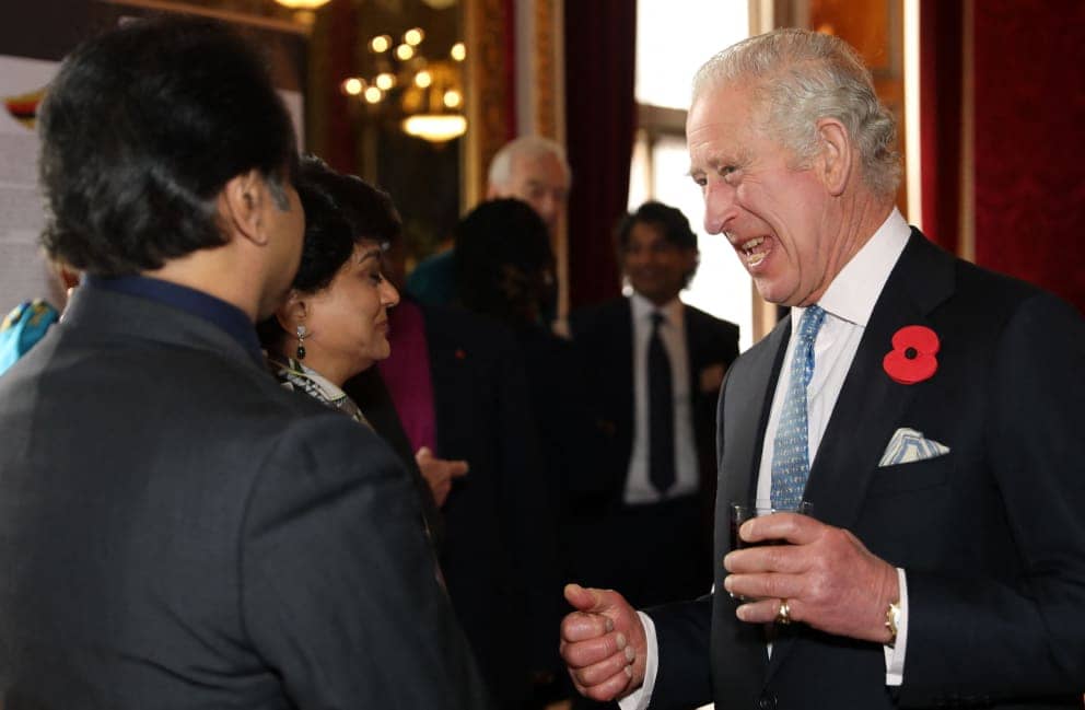 King Charles III at the beginning of November at Buckingham Palace: the fiftieth anniversary of the reception of British Asians expelled from Uganda is celebrated