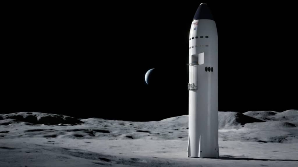 SpaceX wins contract with NASA to take humans to the moon