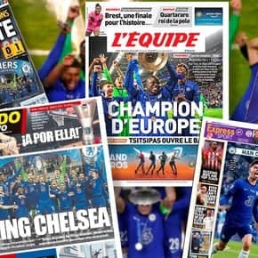 UEFA Champions League Chelsea Champion: European Newspaper Covers With Havertz Portrait, Guardiola Criticism, Aguero's Scream