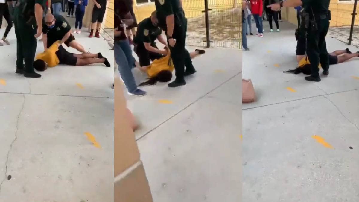 Police abuse of a black Florida student is causing outrage