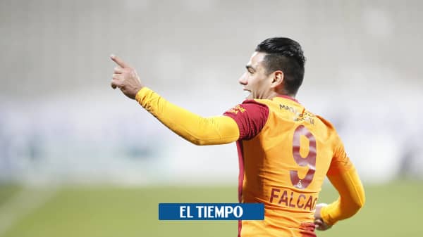 Falcao Garcia scored a goal in the Galatasaray match against.  Sivasspor - international football - sport