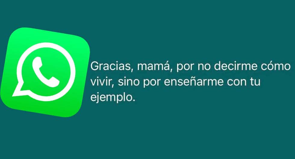 WhatsApp |  Creative Mother's Day phrases |  Second Sunday in May |  Mother's Day  Messages |  Applications |  Smartphone |  United States |  Spain |  Mexico |  NNDA |  NNNI |  SPORTS-PLAY