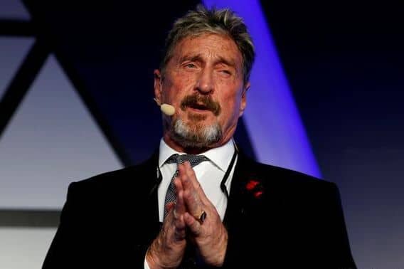 Justice is considering whether to extradite John McAfee to the United States
