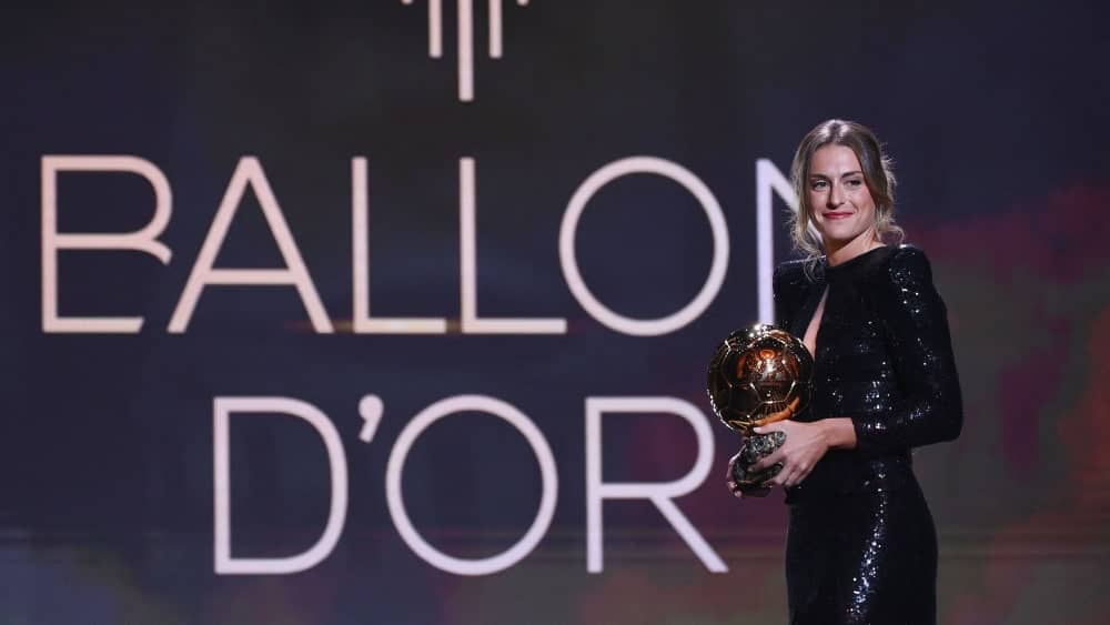Title Collector: Alexia Butellos has also won the Ballon d'Or Feminine Award after several trophies with FC Barcelona.