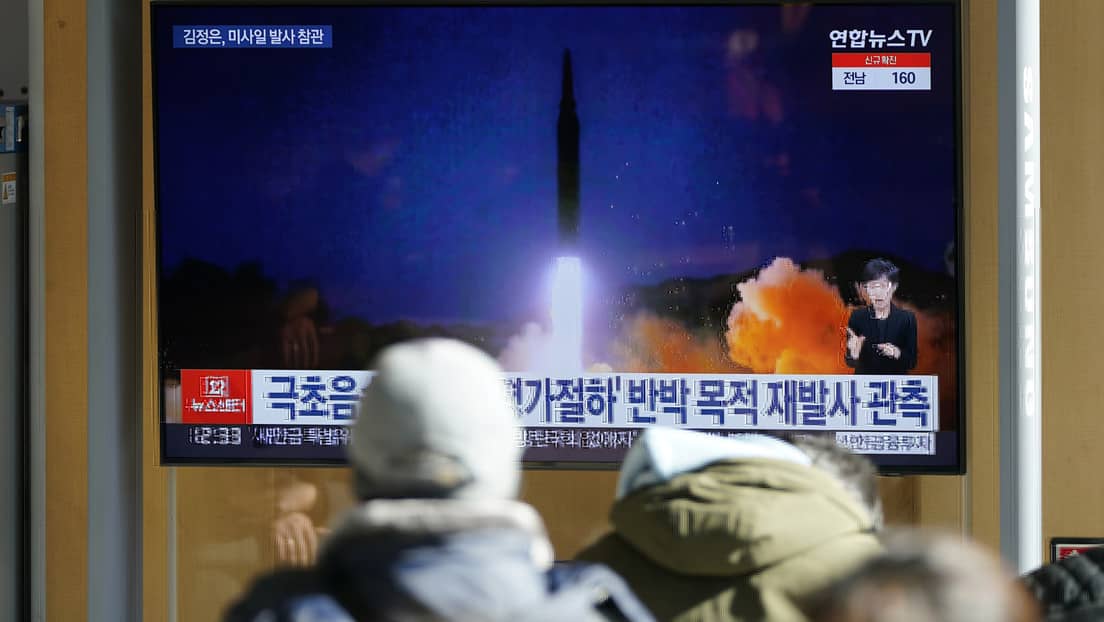 North Korea warns of a reaction "more stronger" After new US sanctions for launching ballistic missiles