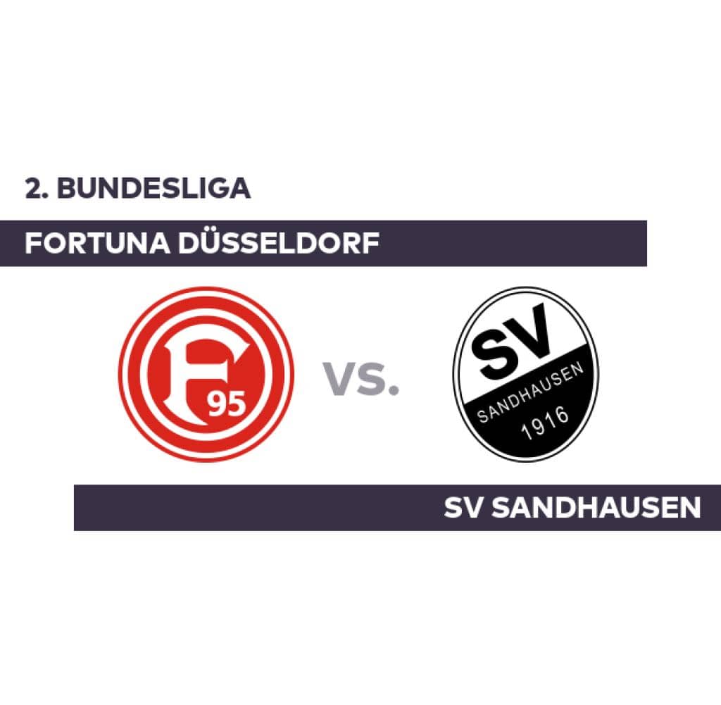 Fortuna Düsseldorf - SV Sandhausen: Düsseldorf expects Sandhausen to start the second half of the season - the second German Bundesliga