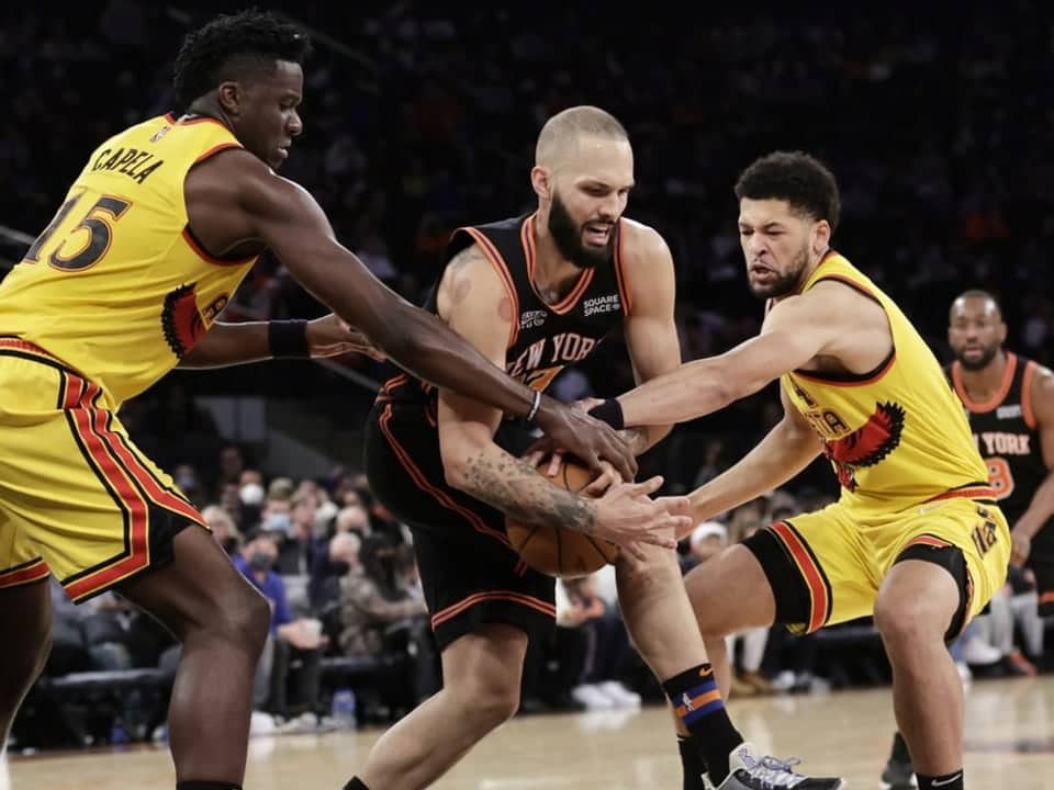 The Hawks can't beat the Knicks in duets