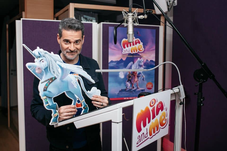 Rick Gavonian gives voice to Unicorn Storm "Mia and I - The Secret of Sentopia"
