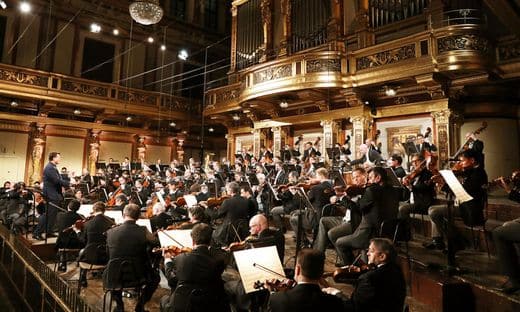Fifth Symphony of Anton Bruckner-Christian Thielmann Leading the Vienna Philharmonic Orchestra
