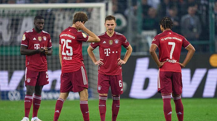 Absolutely stunning: Bayern Munich received a historic 0:5 package at Borussia Mönchengladbach.