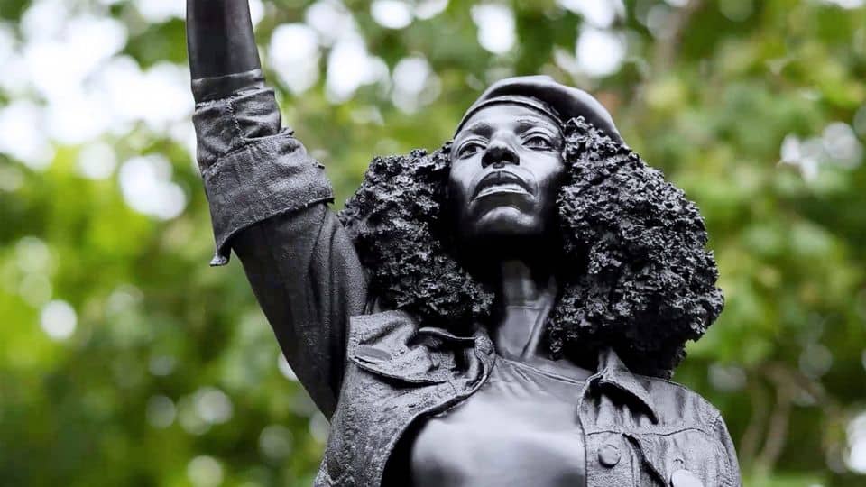 Jane Reed: Statue "Black Lives Matter Movement"The activist in Bristol is disabled