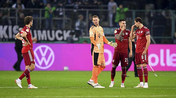 Bayern couldn't believe their performances in Mönchengladbach themselves.