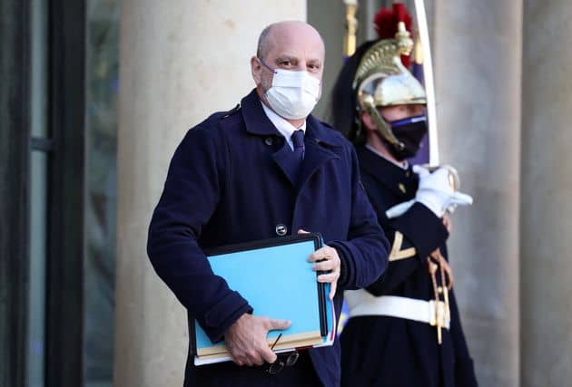 Jean-Michel Blanquer, here leaving the Elysee in Paris, January 5