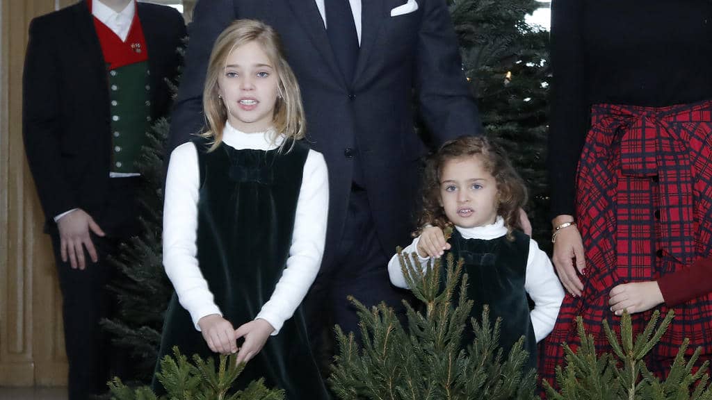 Royal premiere: Princess Madeleine and her family at the Christmas tree reception