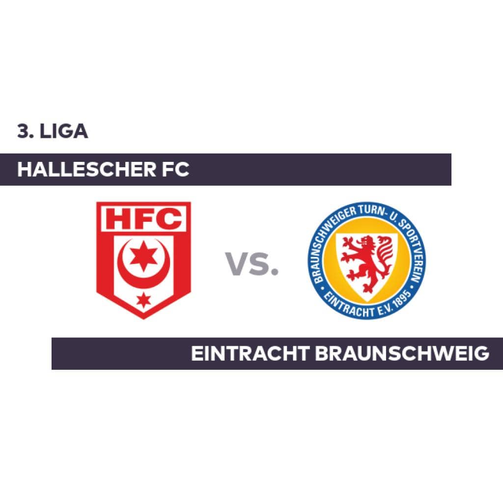 Hallescher FC - Eintracht Braunschweig: Braunschweig qualifies - Third League